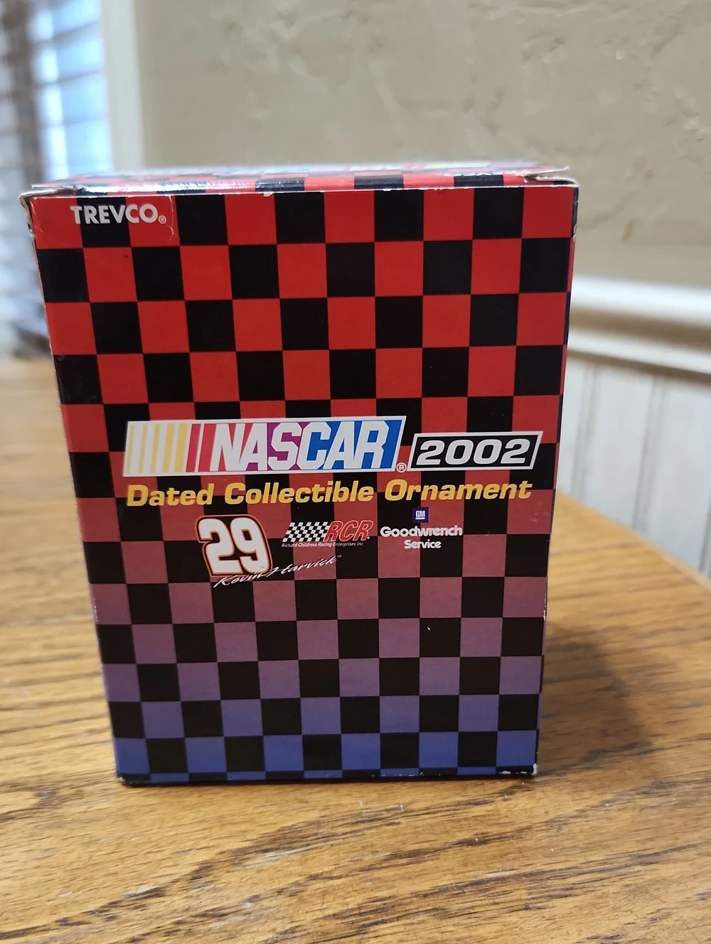 Nascar 2002 Kevin Harvick #29 Collectible Ornament Silver Goodwrench Car